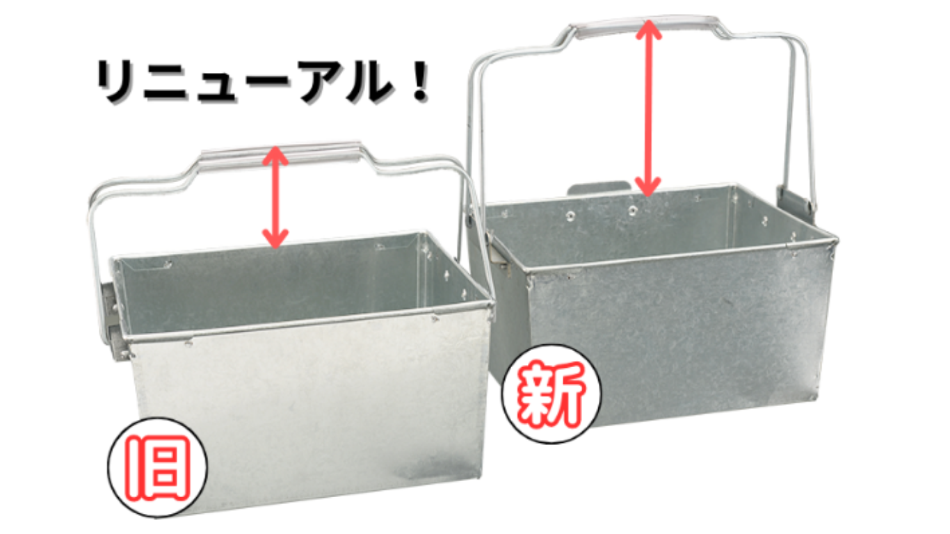 ローラーバケット　亜鉛鉄板製